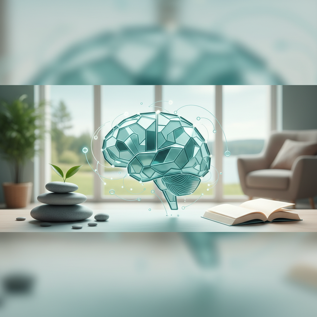 صورة رئيسية توضّح موضوع المقال: العلاج المعرفي السلوكي: دليل شامل لتغيير أنماط التفكير والسلوك