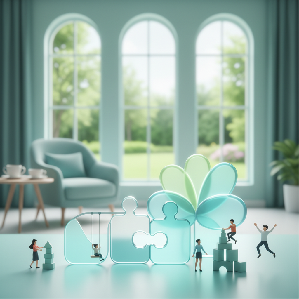 صورة رئيسية توضّح موضوع المقال: العلاج باللعب: استكشاف قوة اللعب في شفاء العقل وتنمية الذات