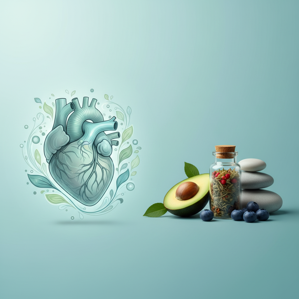 صورة رئيسية توضّح موضوع المقال: تغذية المرأة: دليل شامل لدعم صحة القلب والأوعية الدموية